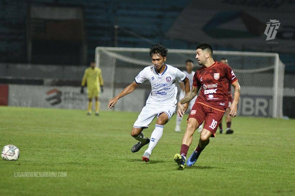 Borneo lawan Arema FC. (ligaindonesiabaru.com)