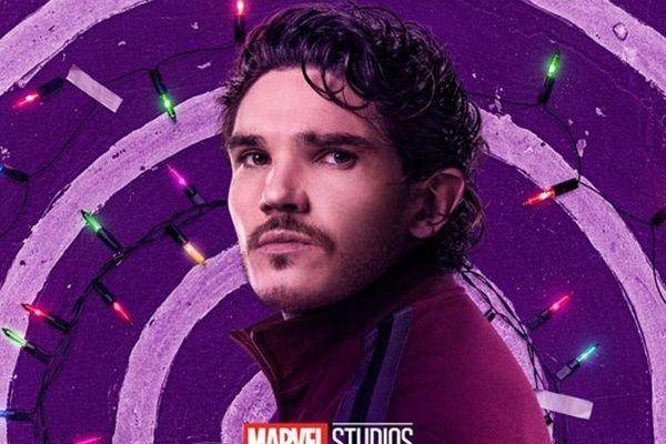 Fra Fee sebagai Kazi di serial Hawkeye (dok. Disney+)