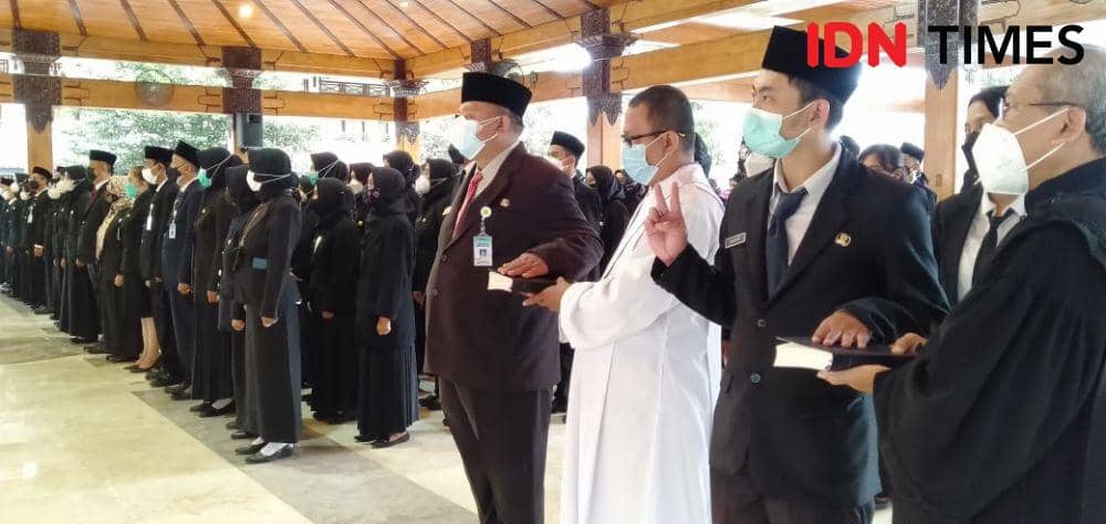 Bupati Bantul Lantik 245 Pimpinan Tinggi Pratama dan Fungsional