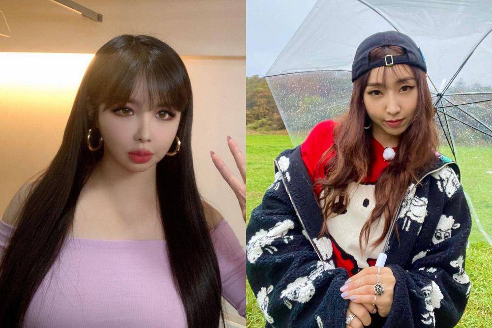 Park Bom dan Minzy (instagram.com/newharoobompark | instagram.com/_minzy_mz)