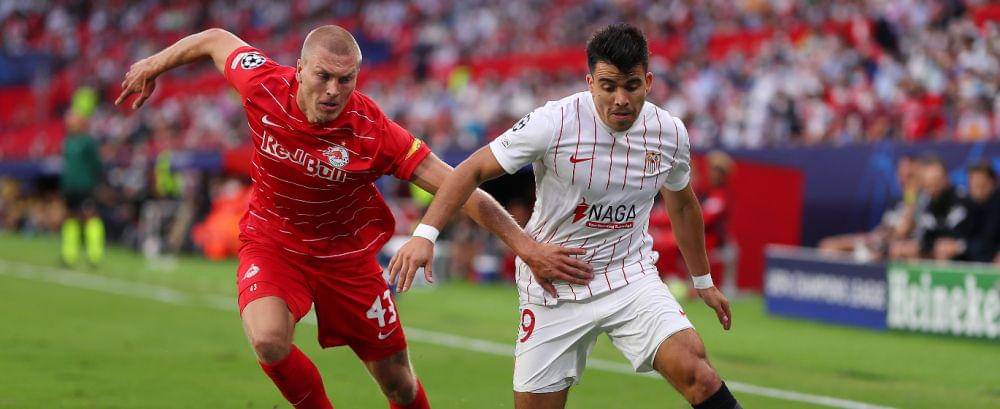 Sevilla gagal lolos dari fase grup Liga Champions usai kalah dari RB Salzburg (torcedores.com)