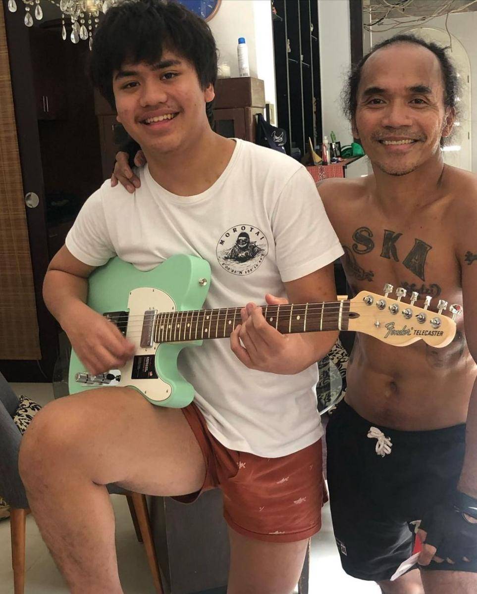 Kaka Slank dan Chaska Satriaji (instagram.com/fishgod)