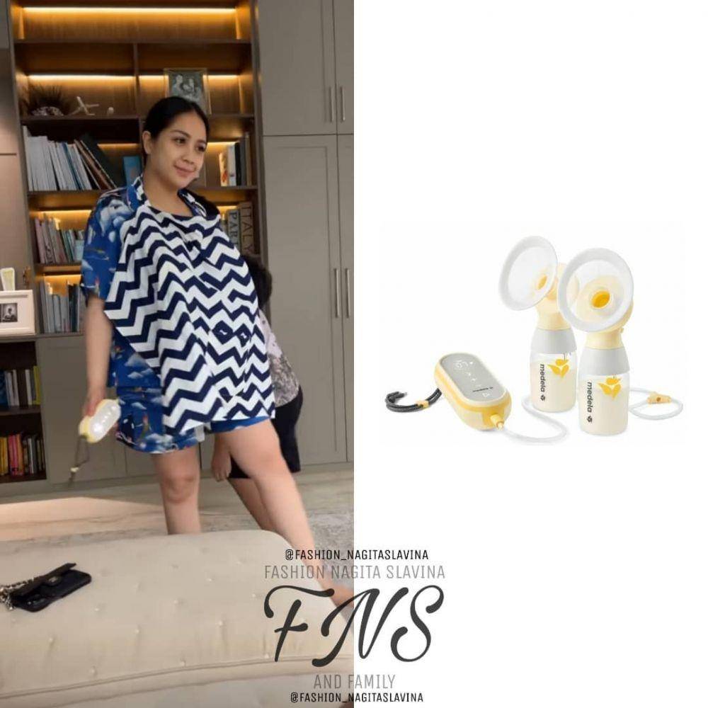 Harga perlengkapan Nagita saat menyusui Rayyanza (instagram.com/fashion_nagitaslavina)