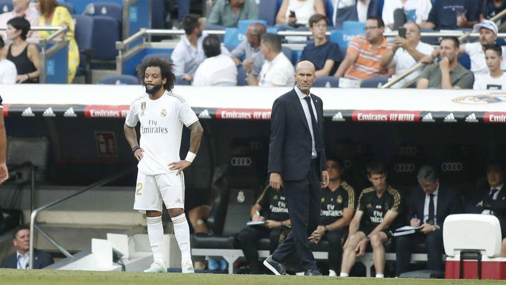 Zinedine Zidane dan Marcelo (marca.com)
