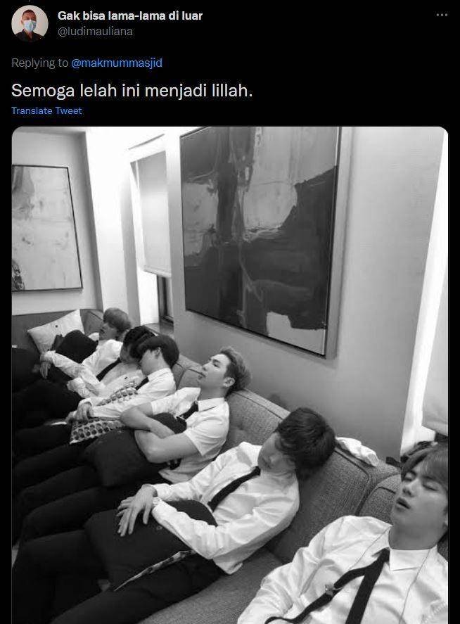 postingan IG kocak member BTS (twitter.com/ludimauliana)
