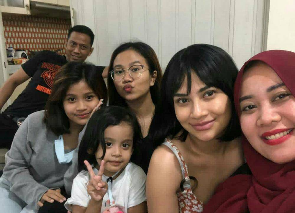 potret kompak Fuji dengan Fadly dan Mayang dengan Chika (instagram.com/dodysoedrajat_1)