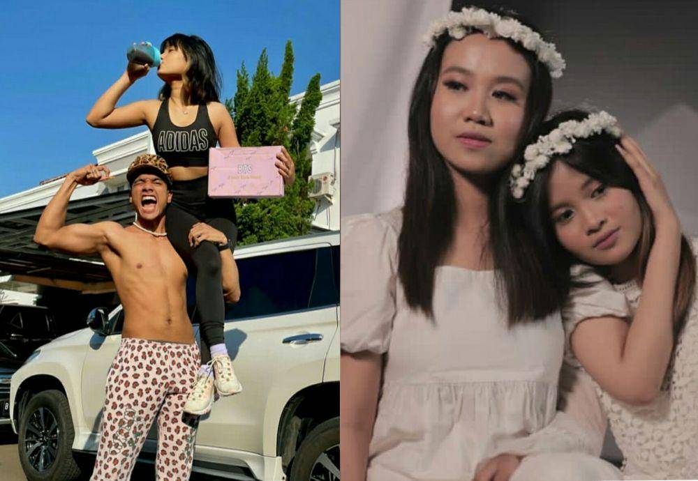 potret kompak Fuji dengan Fadly dan Mayang dengan Chika (instagram.com/dodysoedrajat_1)