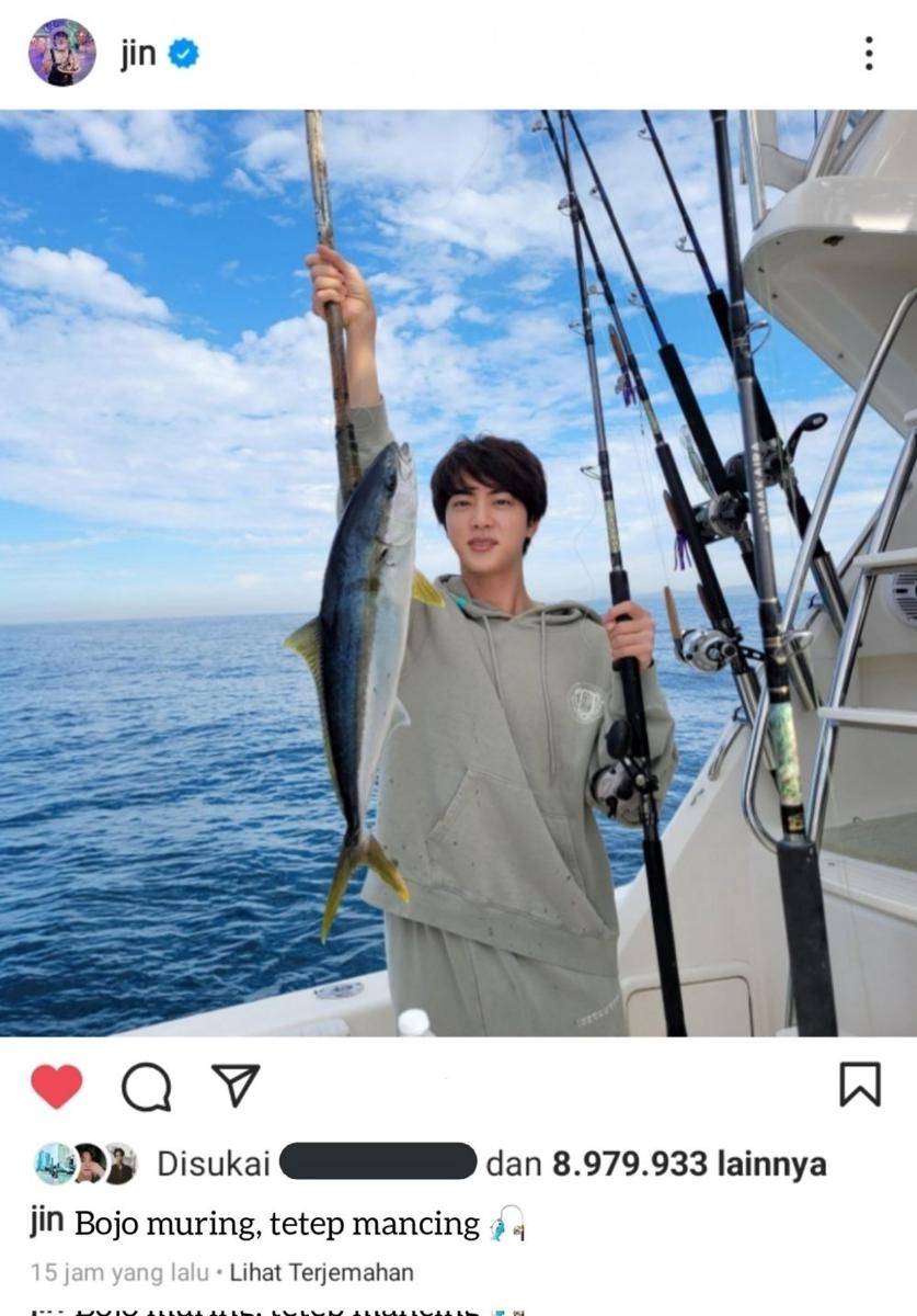postingan IG kocak member BTS (twitter.com/biburj)
