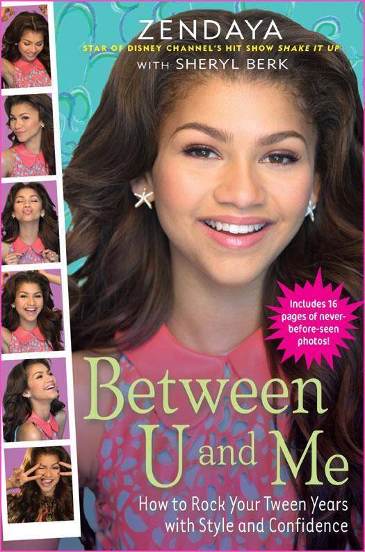 Sampul buku Between U and Me karya Zendaya. (twitter.com/VzlaZswaggers)