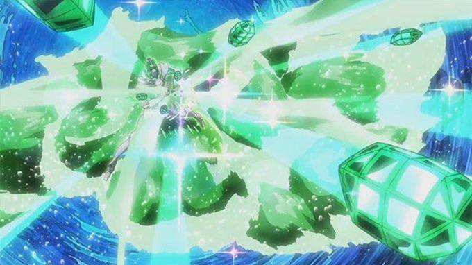 Emerald Splash (dok. David Production/JoJo's Bizarre Adventure: Stardust Crusaders)