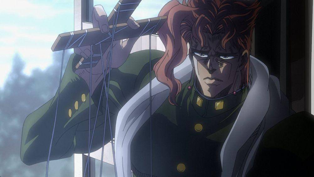 Kakyoin mengendalikan seorang perawat untuk menyerang Jotaro. (dok. David Prodution/JoJo's Bizarre Adventure: Stardust Crusaders)