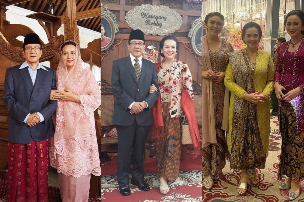 14 Kebaya Nina Tandjung, Istri Mantan Menteri Akbar Tandjung nan Elok