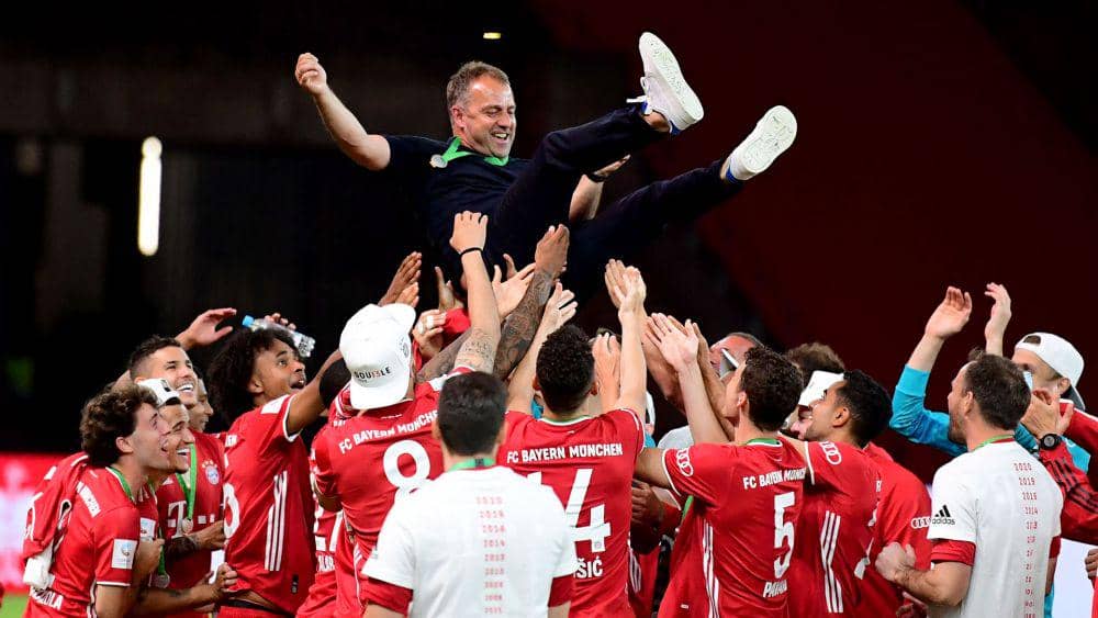 selebrasi juara Bayern Munchen (fcbayern.com)