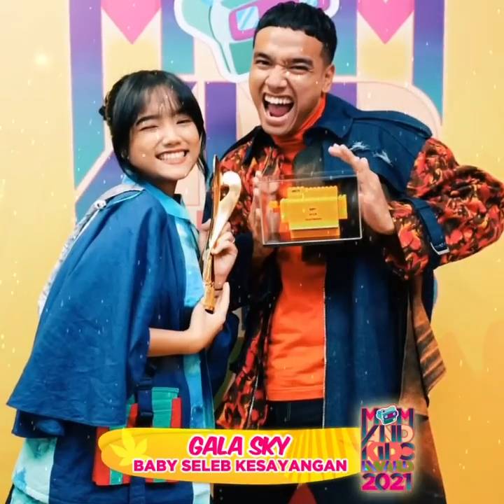 Fuji dan Fadly wakili Gala di MAKA 2021 (Instagram.com/officialmnctv)