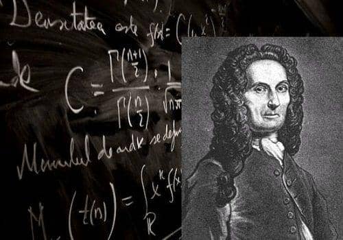 ilustrasi Abraham de Moivre semasa hidup (viola.bz)