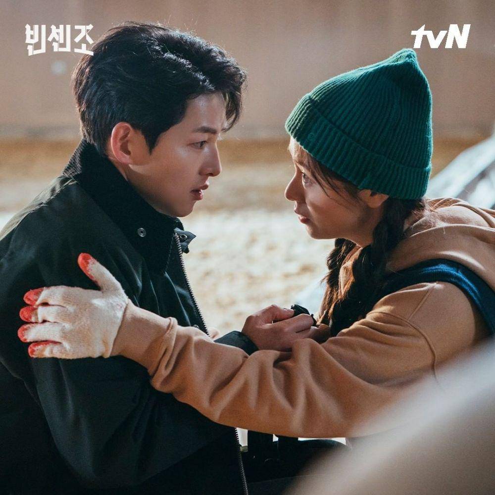 Song Joong Ki dan Jeon Yeon Bin dalam drama Vincenzo (instagram.com/tvn_drama)