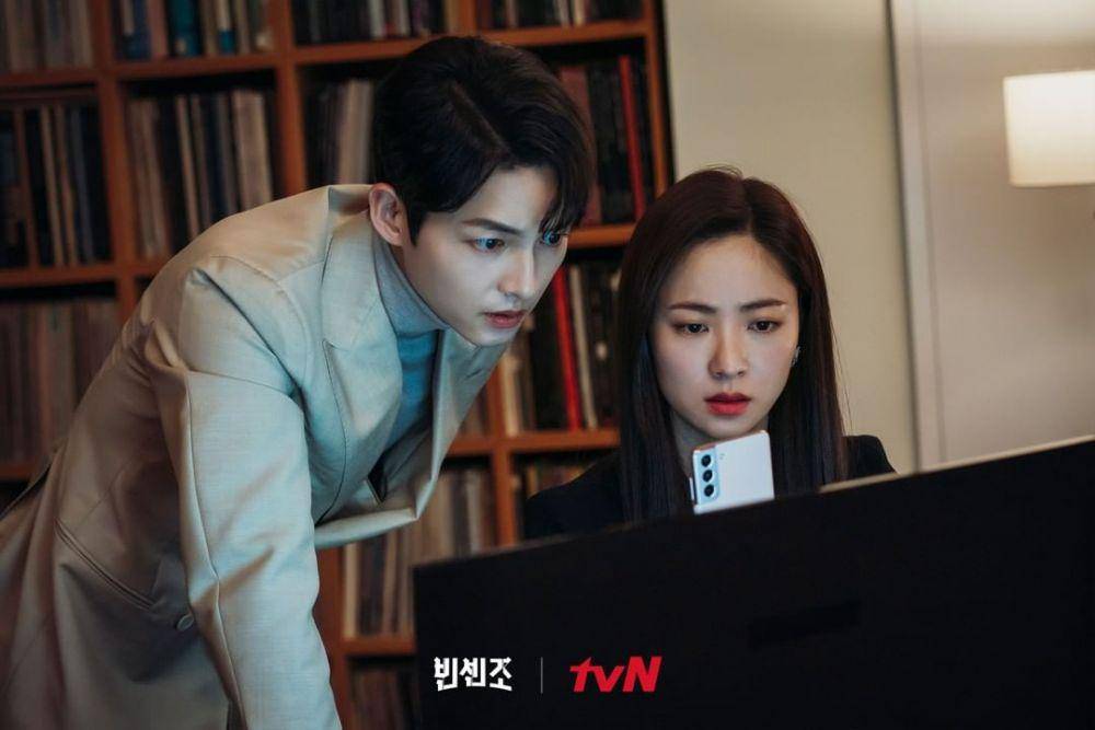 Song Joong Ki dan Jeon Yeon Bin dalam drama Vincenzo (instagram.com/tvn_drama)