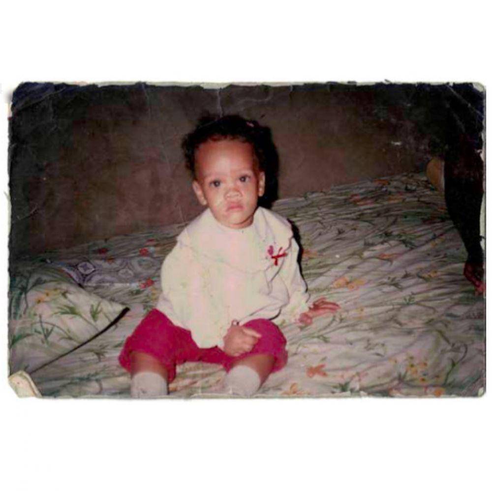Rihana saat masih kecil (Instagram.com/badgalriri/)