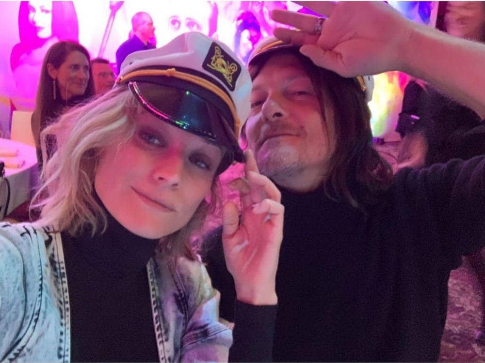 Diane Kruger, Norman Reedus (instagram.com/dianekruger)