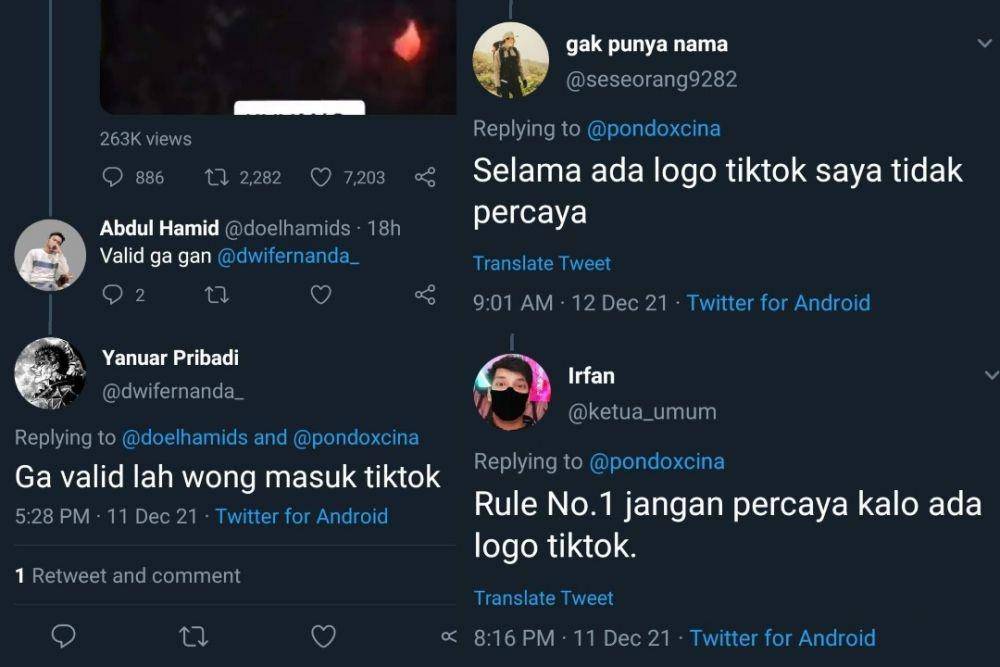 Komen kocak netizen soal kuyang (Twitter.com)