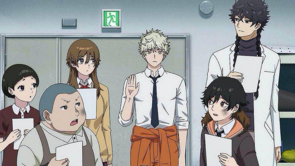Yaguchi dan teman-temannya di kelas tambahan. (dok. Studio Seven Arcs/Blue Period)