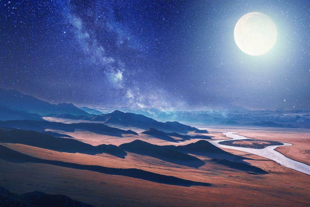 ilustrasi malam (pixabay.com/Enrique Meseguer)