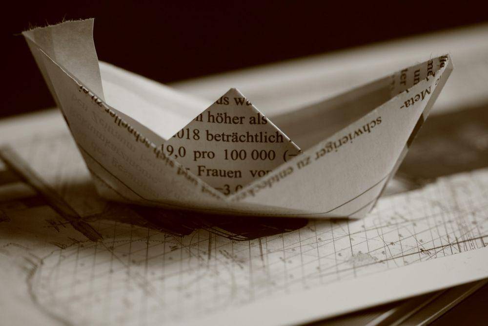 ilustrasi perahu kertas (pixabay.com/Joachim Schnürle)