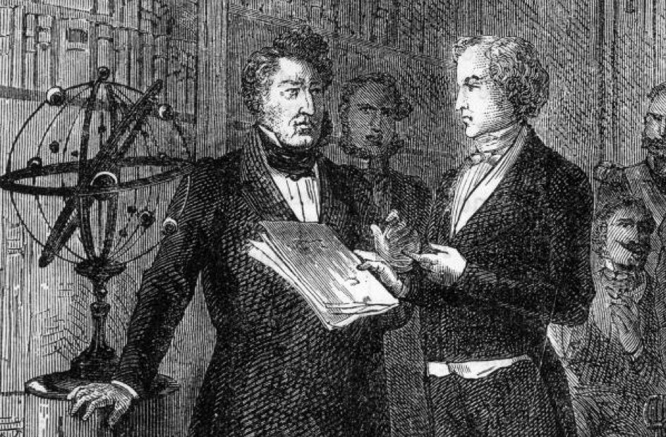 ilustrasi Urbain Le Verrier semasa hidup (oddsalon.com)