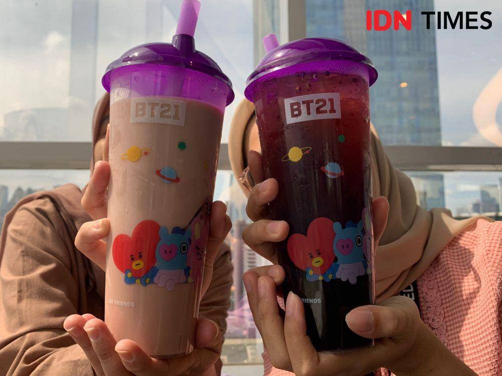 Menu terbaru Chatime edisi Purple Star Series (IDN Times/Dhiya Awlia Azzahra)
