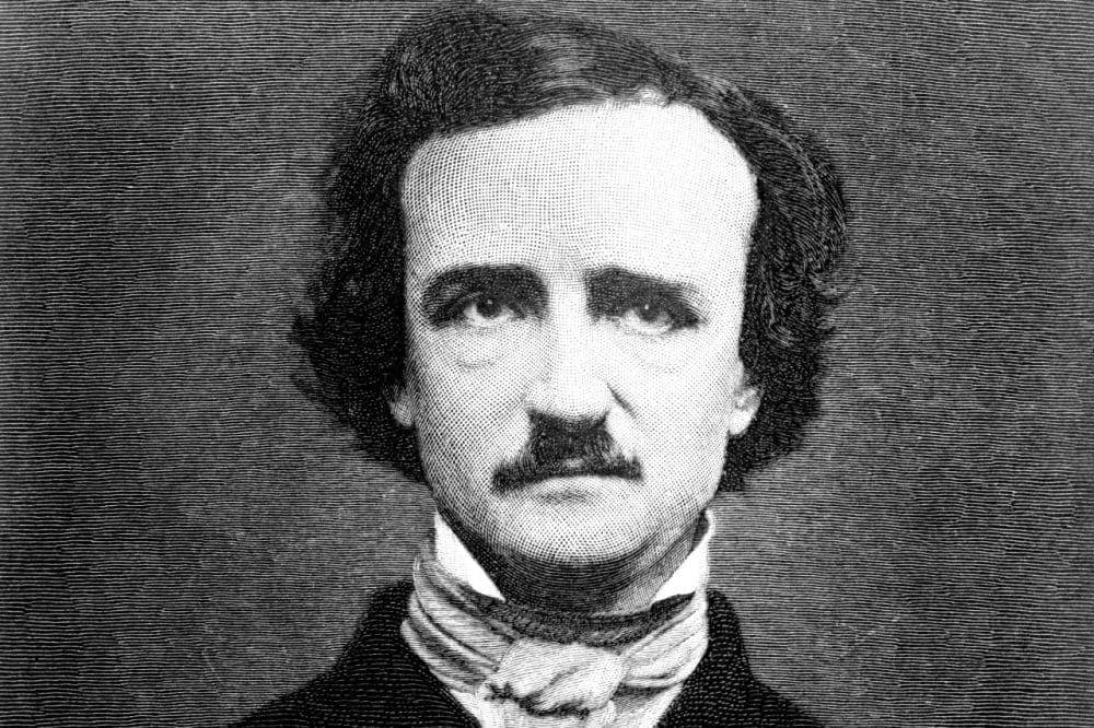 potret Edgar Allen Poe semasa hidup (greelane.com)