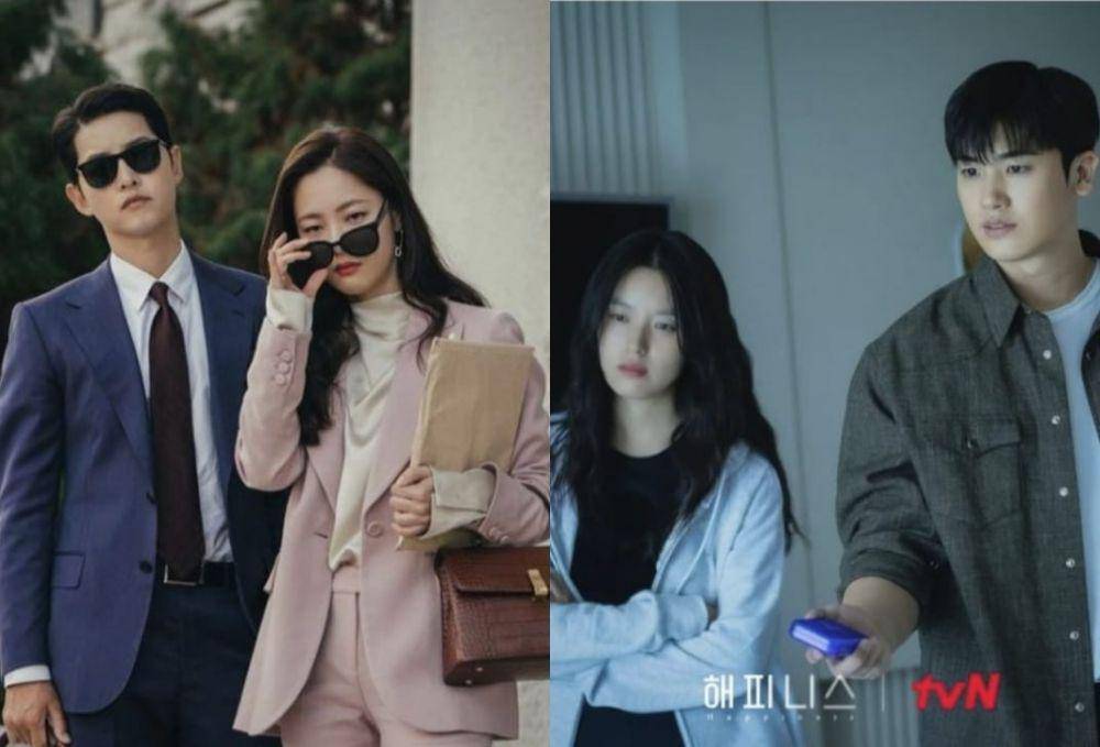 Minim Skinship, 10 Adu Romantis Couple KDrama Vincenzo vs Happiness