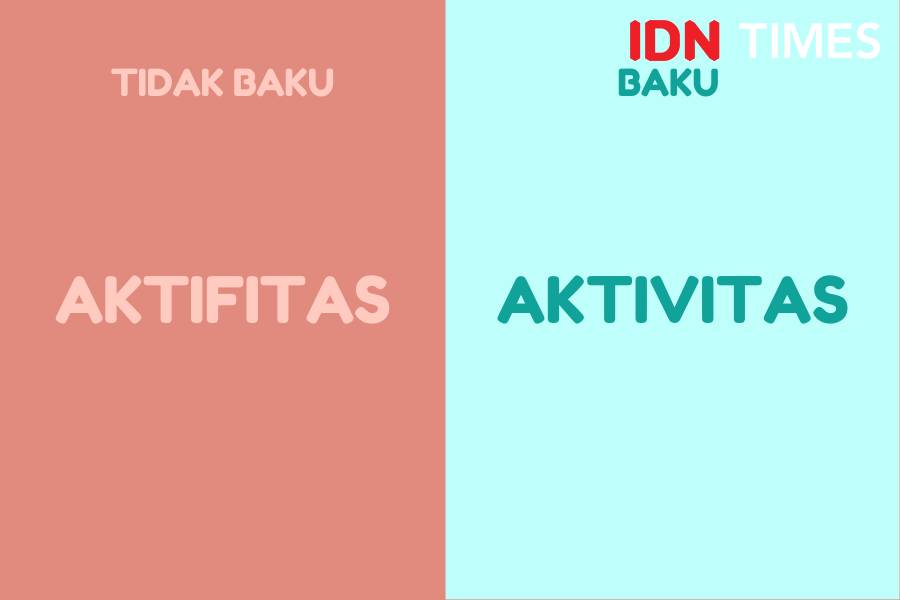 Kata baku dalam bahasa Indonesia (IDN Times/M. Tarmizi Murdianto)