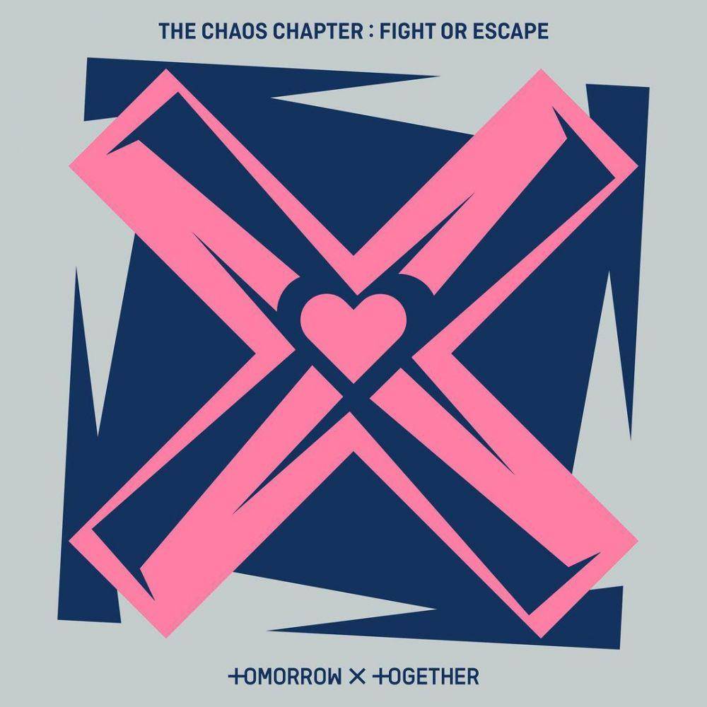 cover album The Chaos Chapter: Fight or Escape TXT (instagram.com/txt_bighit)