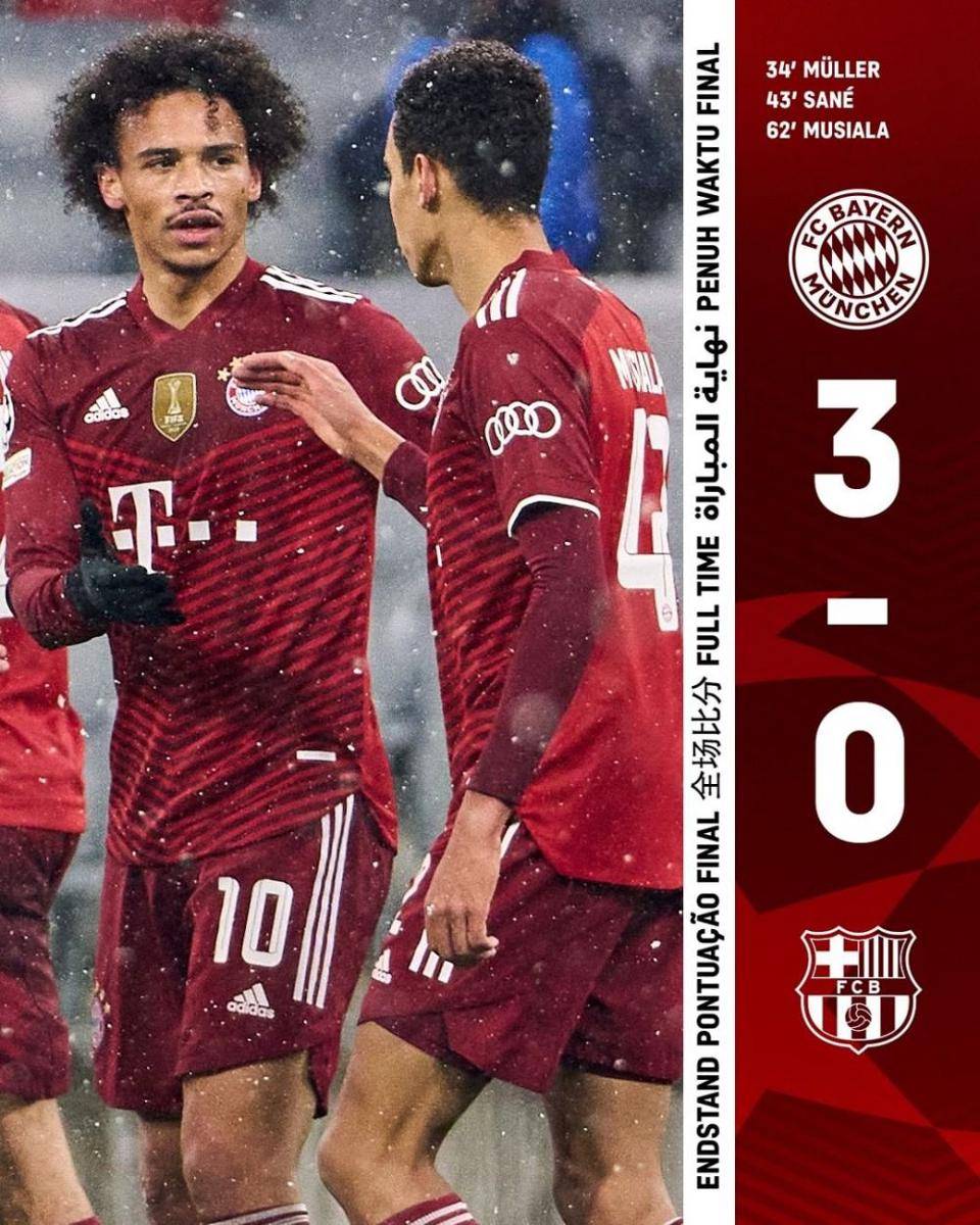 Bayern Munich (instagram.com/fcbayern)