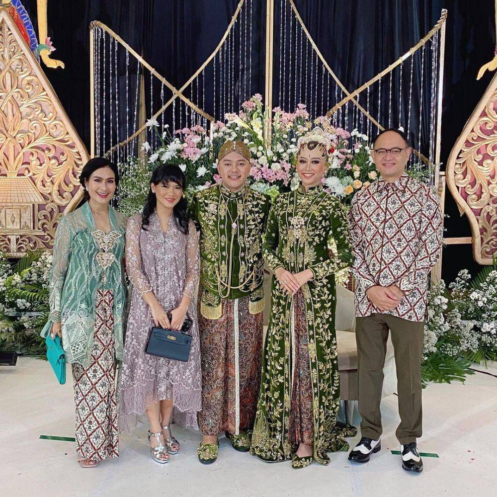 Tamu undangan pernikahan Danang DA. (instagram.com/isdadahlia)
