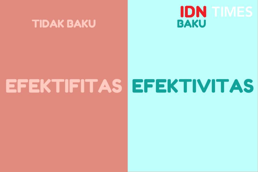 Kata baku dalam bahasa Indonesia (IDN Times/M. Tarmizi Murdianto)