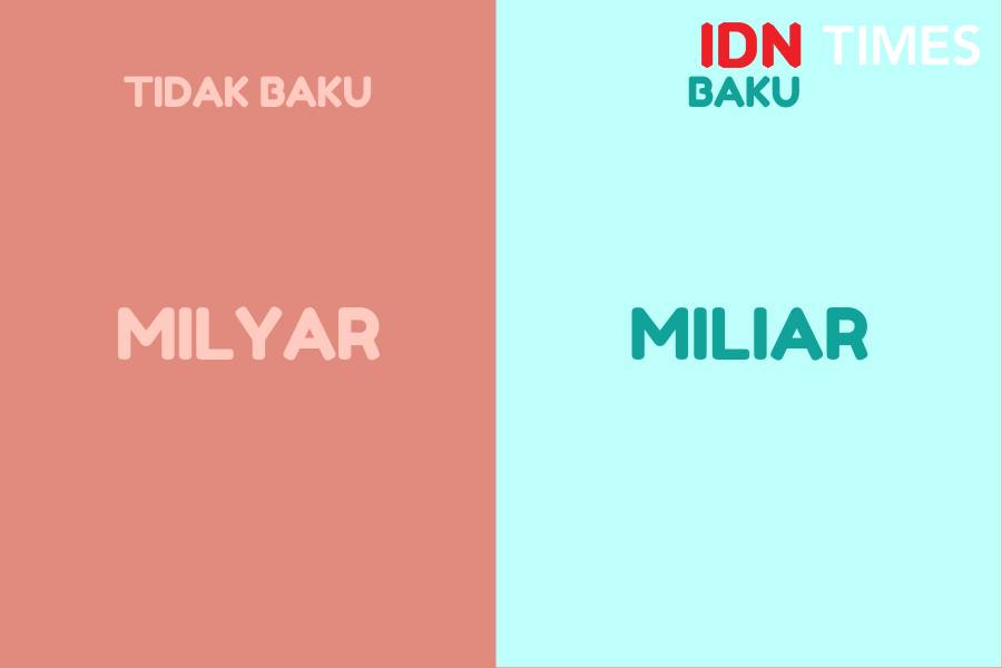 Kata baku dalam bahasa Indonesia (IDN Times/M. Tarmizi Murdianto)