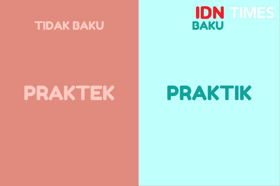 Kata baku dalam bahasa Indonesia (IDN Times/M. Tarmizi Murdianto)
