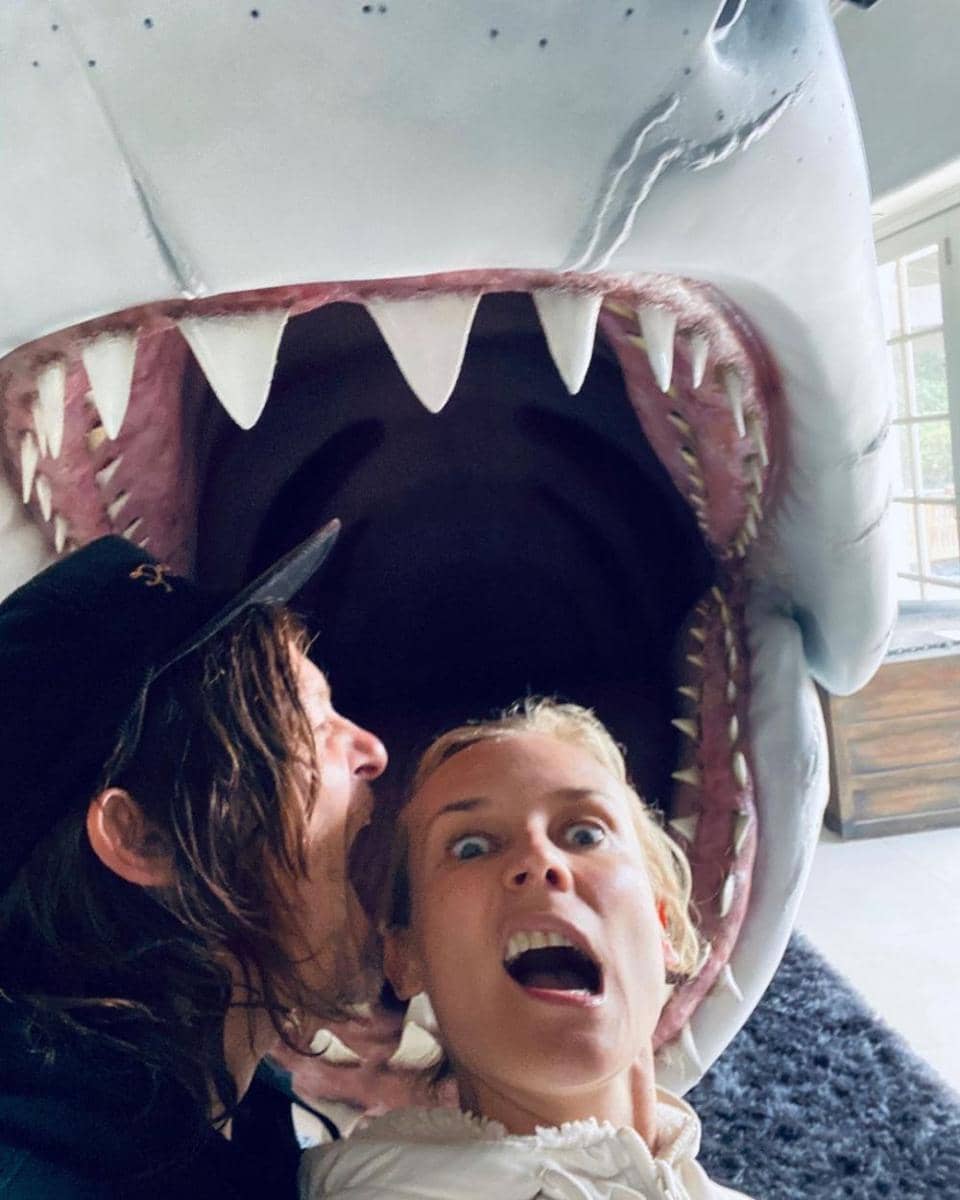 Norman Reedus, Diane Kruger (instagram.com/dianekruger)
