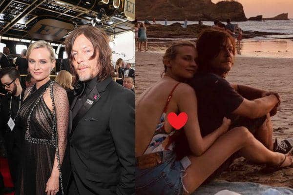 Jarang Umbar Kemesraan, 9 Potret Manis Diane Kruger dan Norman Reedus
