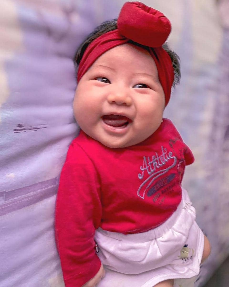 potret baby Delova (instagram.com/rorencya)