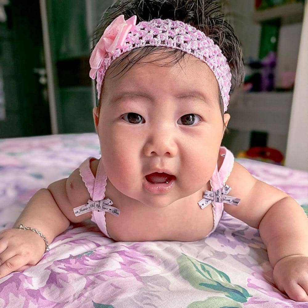 potret baby Delova (instagram.com/rorencya)