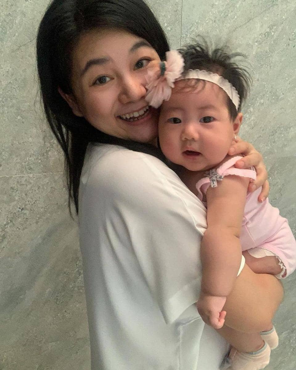 potret baby Delova (instagram.com/rorencya)
