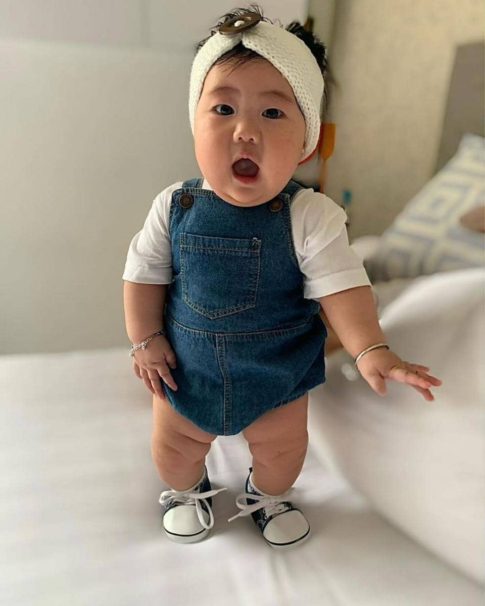 potret baby Delova (instagram.com/rorencya)