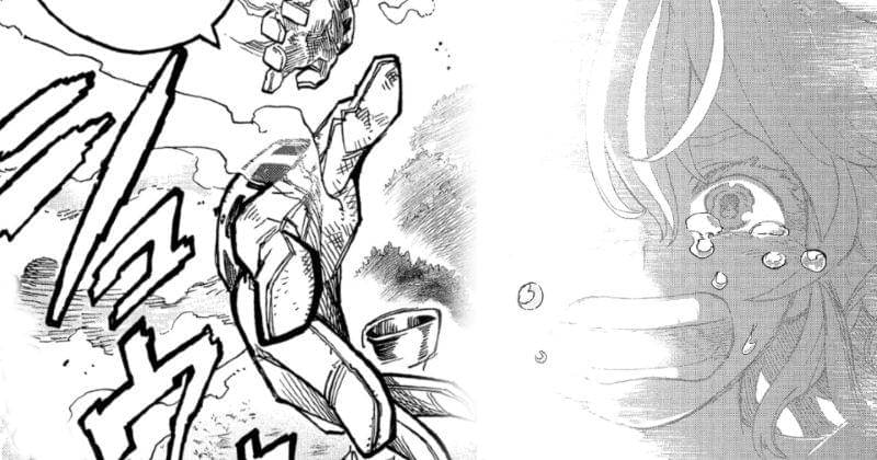 Wajah Toru Hagakure terungkap. (mangaplus.shueisha.co.jp/My Hero Academia)