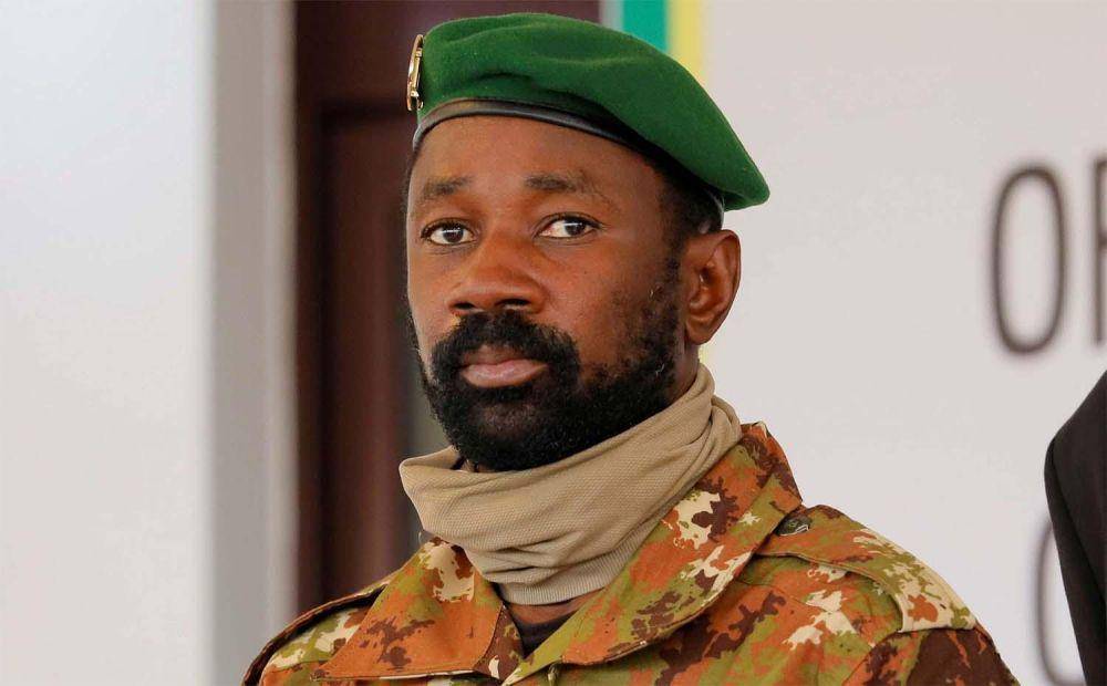 Assimi Goita, pimpinan militer Mali sekaligus menjadi presiden Mali saat ini. (twitter.com/InAfrica)