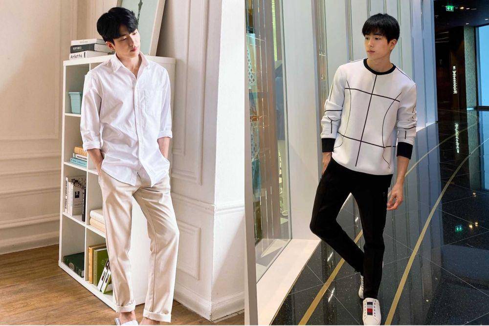 Outfit warna putih ala Nonkul Chanon (instagram.com/nonkul)