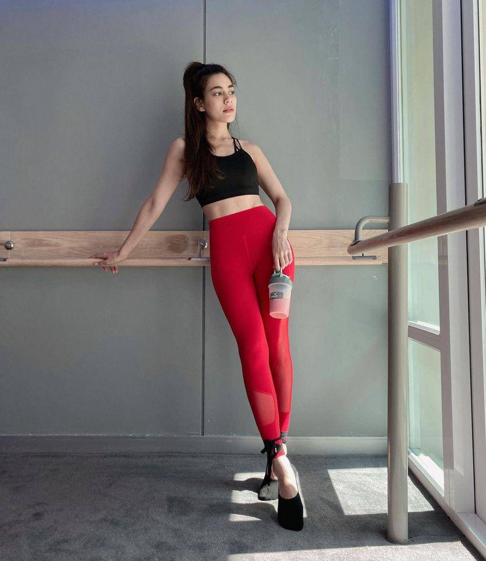 Outfit workout ala Kimmy Kimberley (instagram.com/kimmy_kimberley)