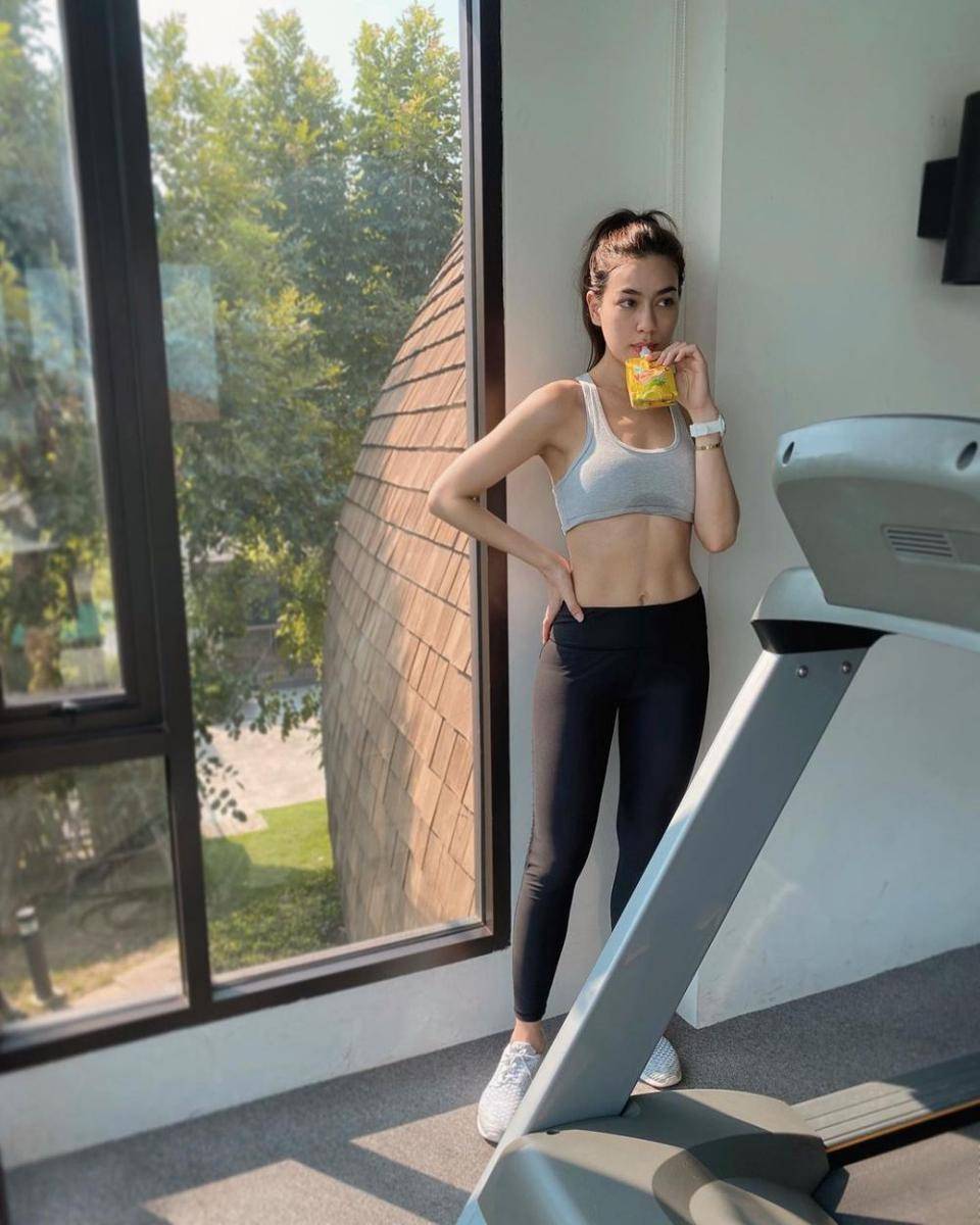 Outfit workout ala Kimmy Kimberley (instagram.com/kimmy_kimberley)