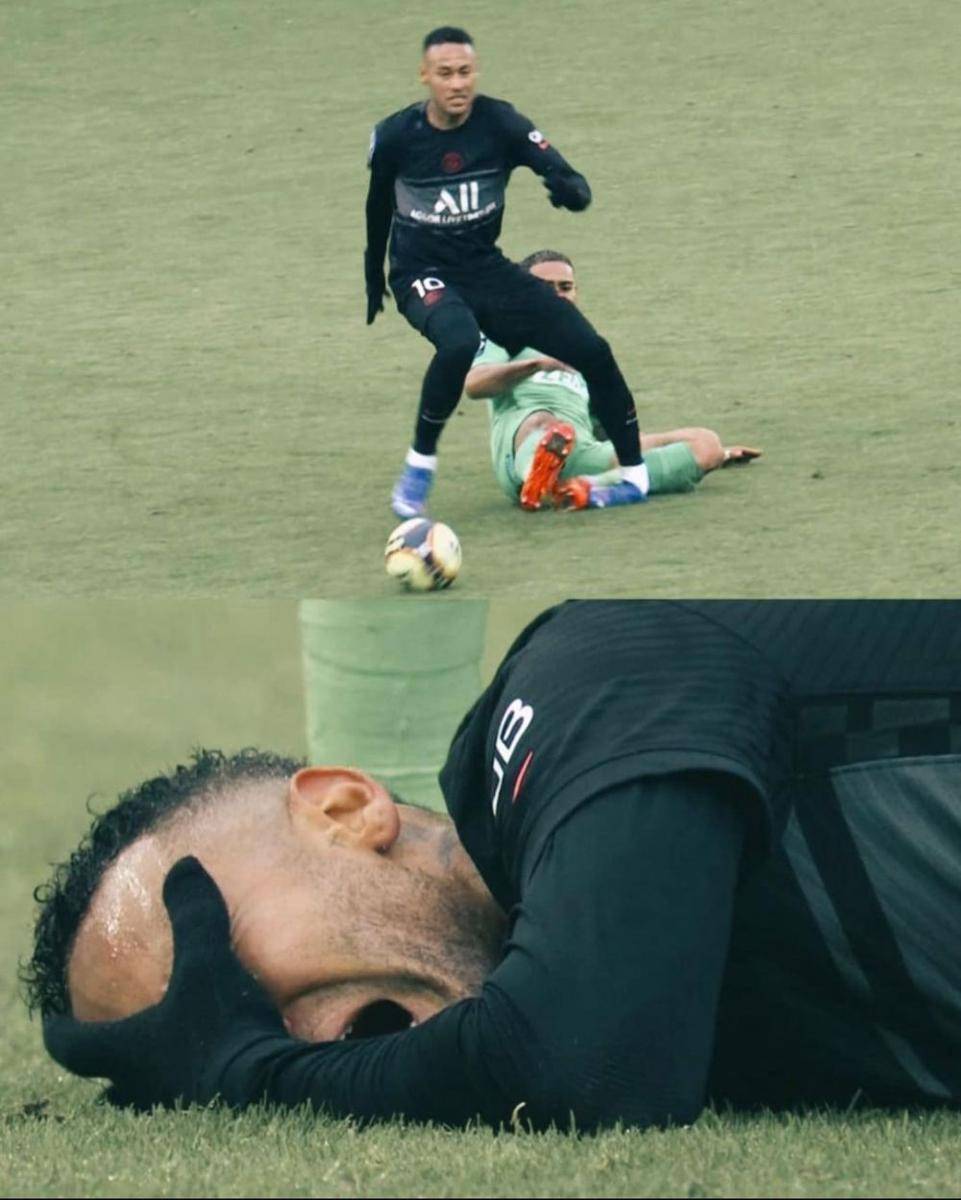 potret Neymar alami cedera (instagram.com/neymarjr)